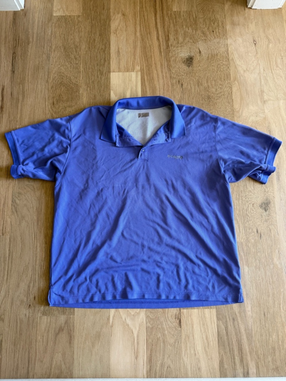 Columbia PFG Fishing Shirt XXL
Periwinkle Vented Omni Shade
Performance